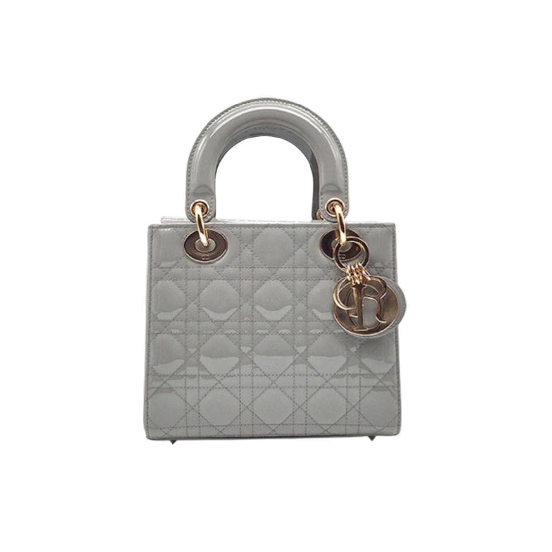 ITS8FK2RDR5M Dior Patent Lady Bag Small L316146