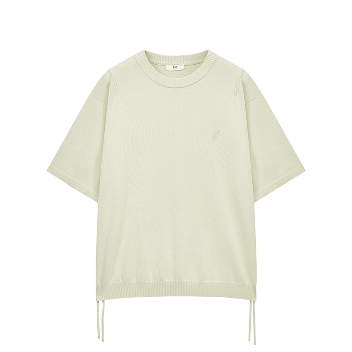 지오송지오 컬렉션 베스티어리 크루넥 니트 라임 BI3KT306LM