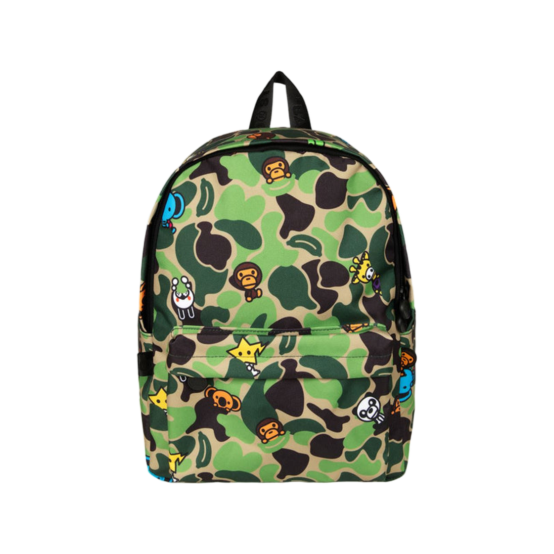 베이프 베이비 마일로 미디움 백팩 #1 그린(BAPE Baby Milo Medium Backpack #1 Green) - 1