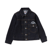 (Kids) BAPE College 10 oz. Denim Jacket Indigo