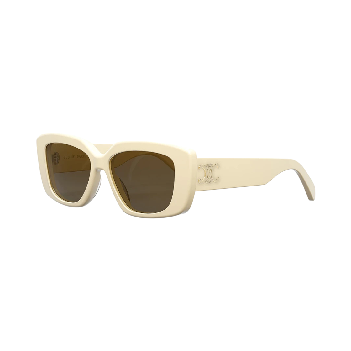 4S216CPLB-01AV/CL40216U-25E (W) Celine Triomphe 04 Sunglasses in Acetate Ivory