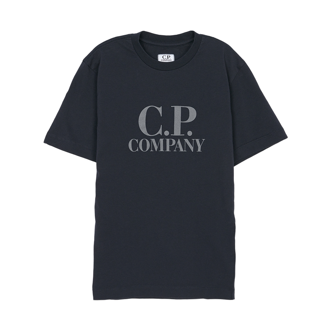 (키즈) C.P. 컴퍼니 숏슬리브 티셔츠 네이비 - 26SS((Kids) C.P. Company Short Sleeve T-Shirt Navy - 26SS)
