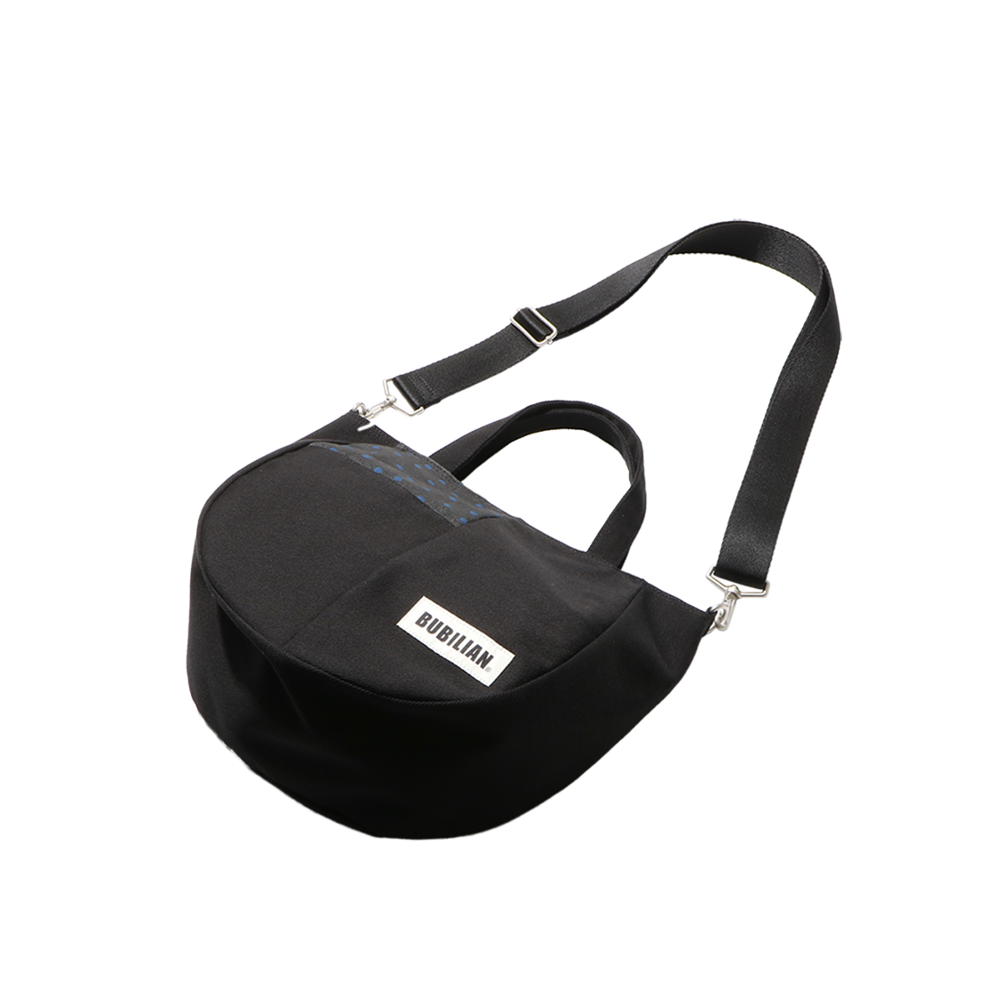 버빌리안 서큘러 크로스백 도트 블랙(Bubilian Circular Cross Bag  Tote Black) - 3