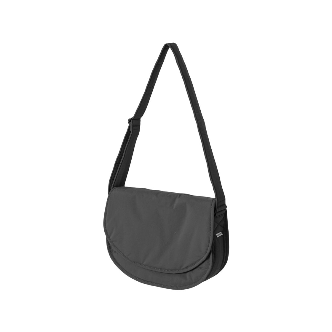 마지언타이틀 스몰 러너스백 그레이(MAZIUNTITLED S.Runners Bag Grey)