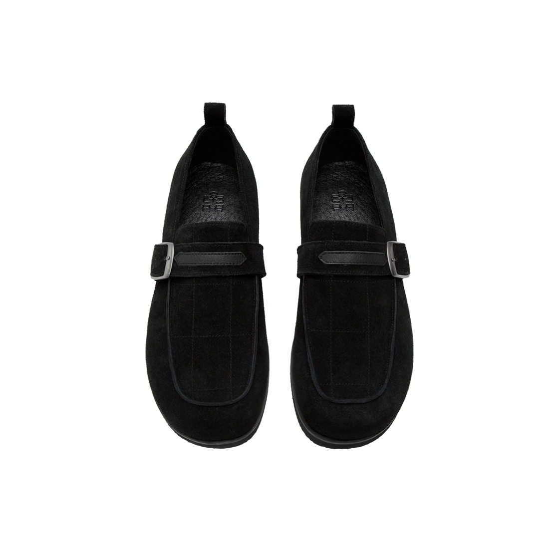 [프리오더] 폴리테루 페블 로퍼 (스티치드 버전) 스웨이드 블랙([프리오더] Polyteru Pebble Loafer (Stitched Ver.) Suede Black) - 3