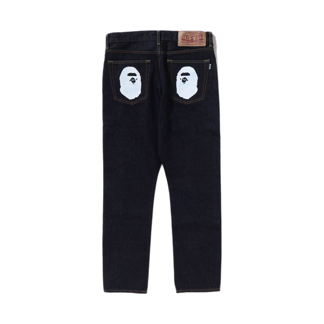베이프 에이프 헤드 데님 팬츠 인디고(BAPE Ape Head Denim Pants Indigo) - 2