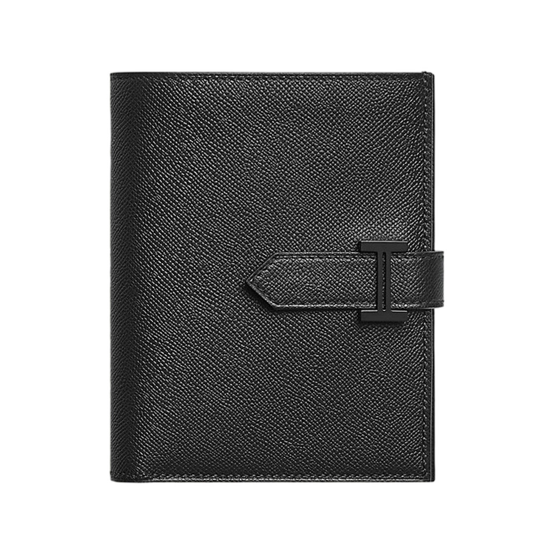 H085916CH89 Hermes Bearn Compact Monochrome Wallet Madame Calfskin & Noir