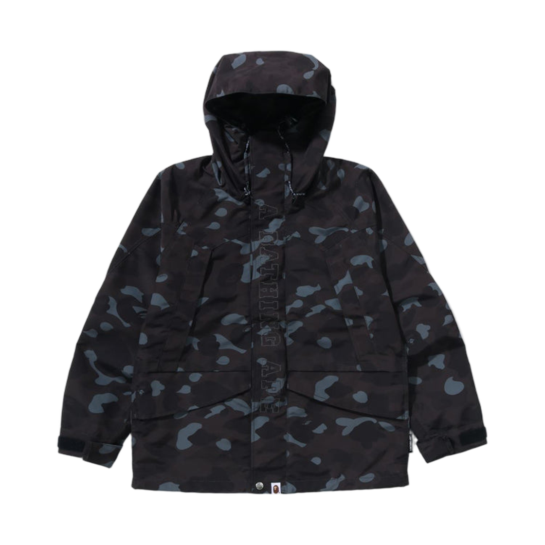 베이프 컬러 카모 스노우보드 자켓 블랙(BAPE Color Camo Snowboard Jacket Black)