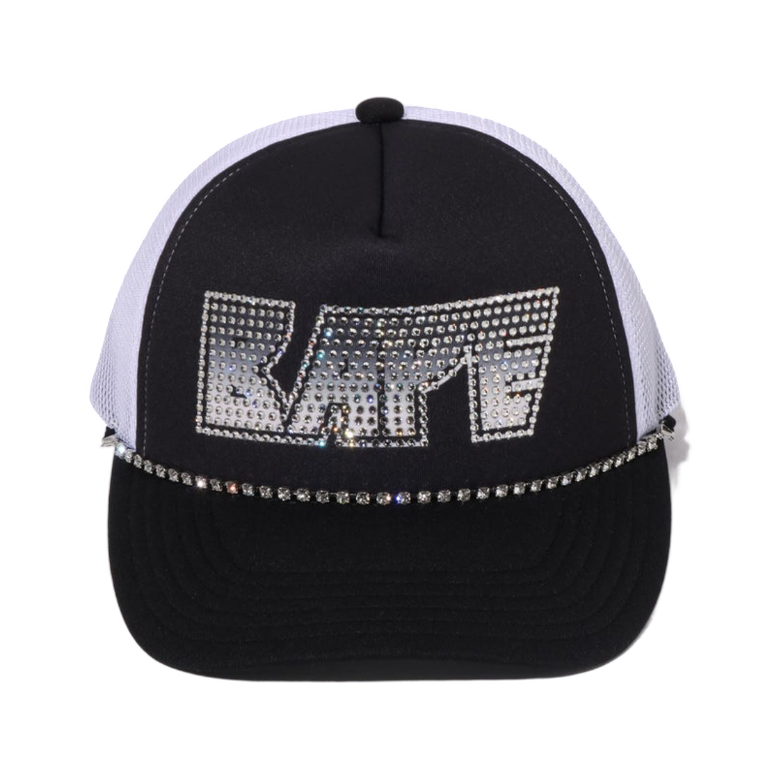 베이프 크리스탈 메쉬 캡 블랙(BAPE Crystal Mesh Cap Black) - 1