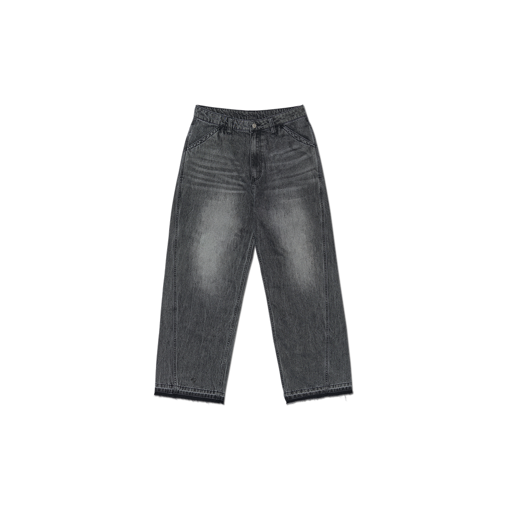 NMSS62DP01WGY NOMANUAL Neo Denim Pants Washed Gray