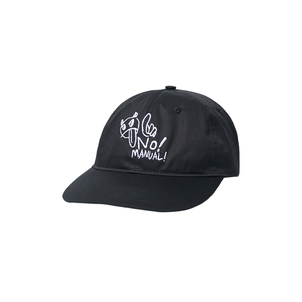 노매뉴얼 NM 데빌 볼캡 블랙(NOMANUAL NM Devil Ball Cap Black)