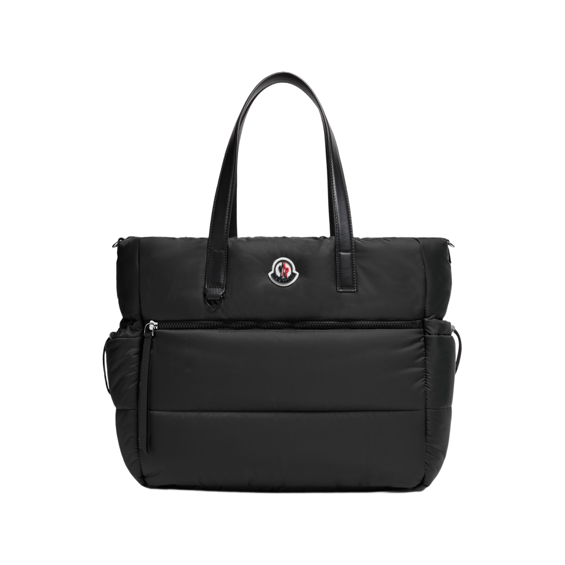 (키즈) 몽클레르 로고 다이아퍼 백 블랙 - 26SS((Kids) Moncler Logo Diaper Bag Black - 26SS)