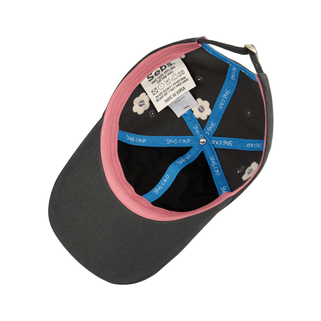 [KREAM 단독] 셉스 x 닉기어 플라워 브라운 볼캡([KREAM 단독] Sebs. x Nick Gear Flower Brown Ball Cap) - 5