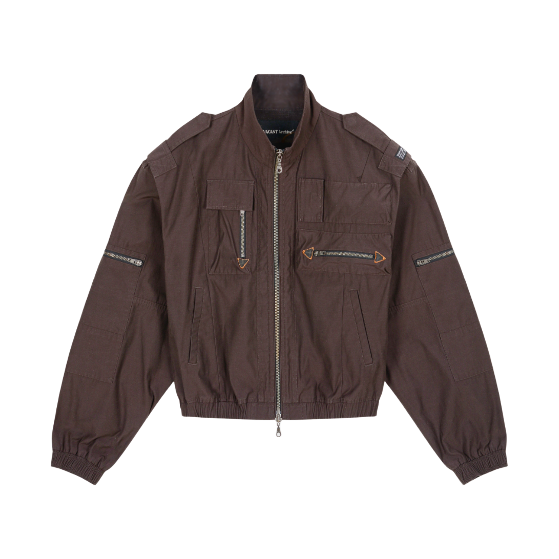 베이컨트 아카이브 맨 자카 봄버 재킷 브라운(Vacant Archive Men Zaka Bomber Jacket Brown)