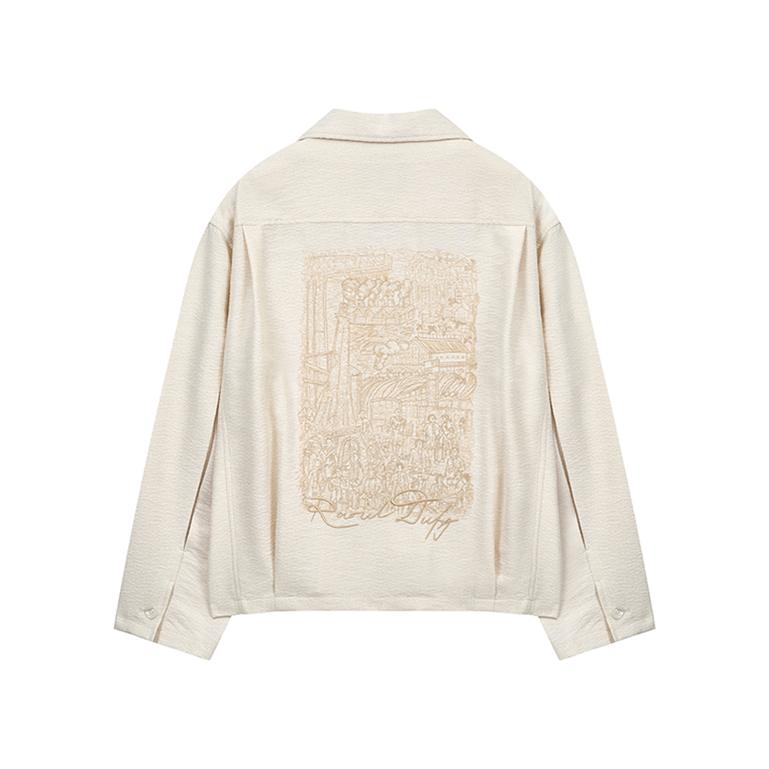 지오송지오 컬렉션 라울뒤피 엠브로이드 트위드 자켓 오프화이트 BI2JK269OW(ZIOSONGZIO COLLECTION Raoul Dufy Embroidered Tweed Jacket Off White) - 2