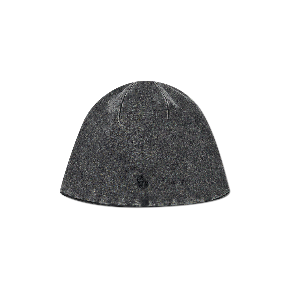 노매뉴얼 워시드 라이트 비니 워시드 블랙(NOMANUAL Washed Light Beanie Washed Black)