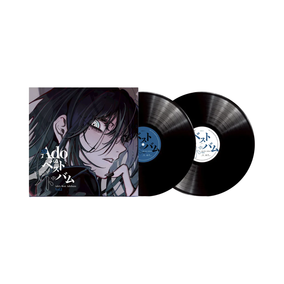 아도 베스트 아도범 VOL.2 LP 블랙 (2LP)(Ado Best Adobum VOL.2 LP Black (2LP)) - 1