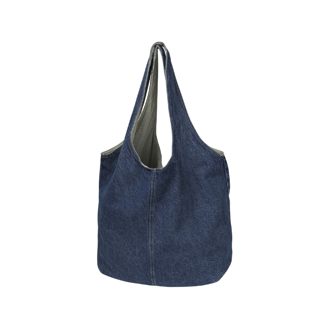마지언타이틀 데님 플로우백 미드블루(MAZIUNTITLED Denim Flow Bag Mid Blue)