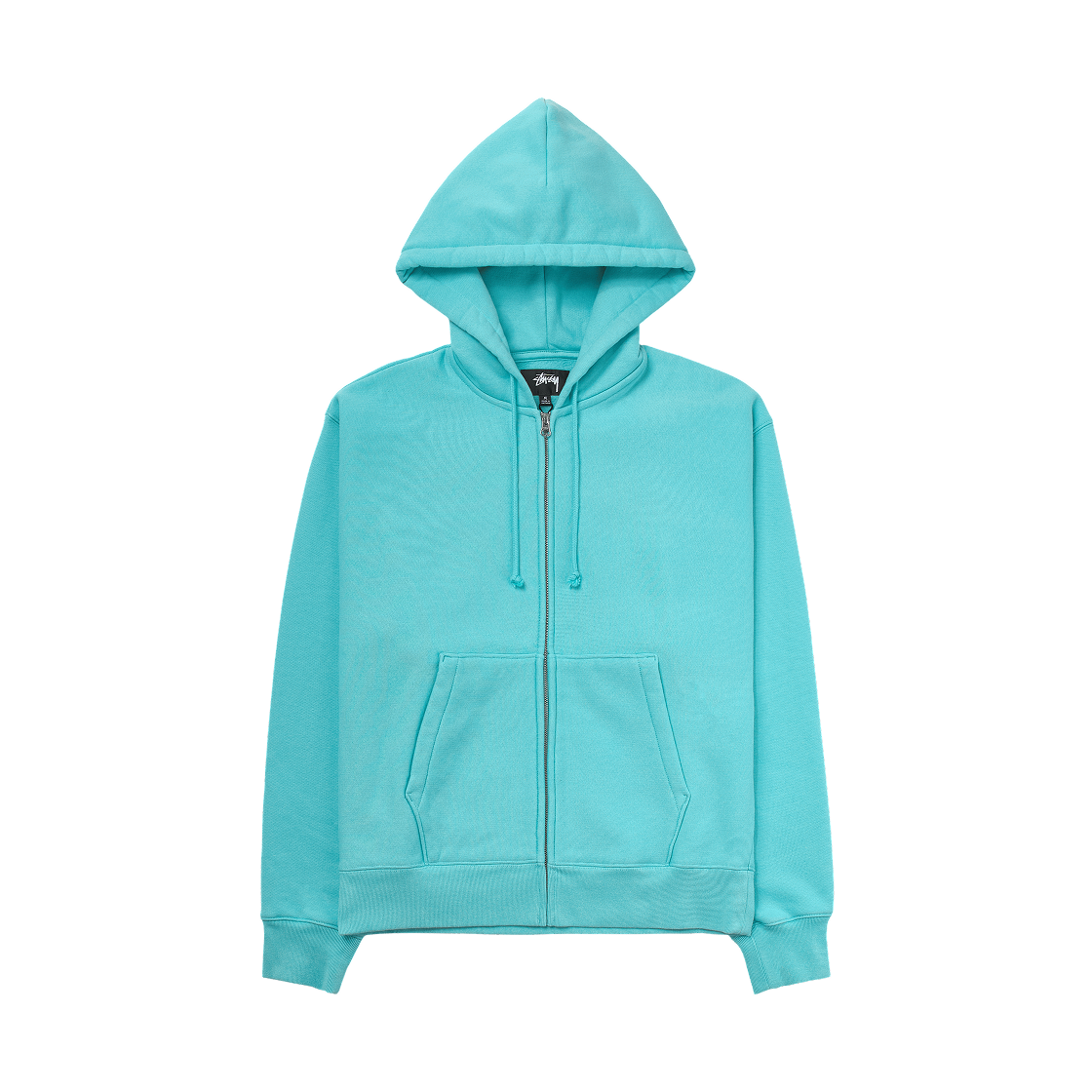 스투시 베이식 다이아몬드 후드 집업 틸(Stussy Basic Diamond Zip Hoodie Teal) - 2