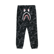 BAPE Color Camo Shark Sweatpants Black