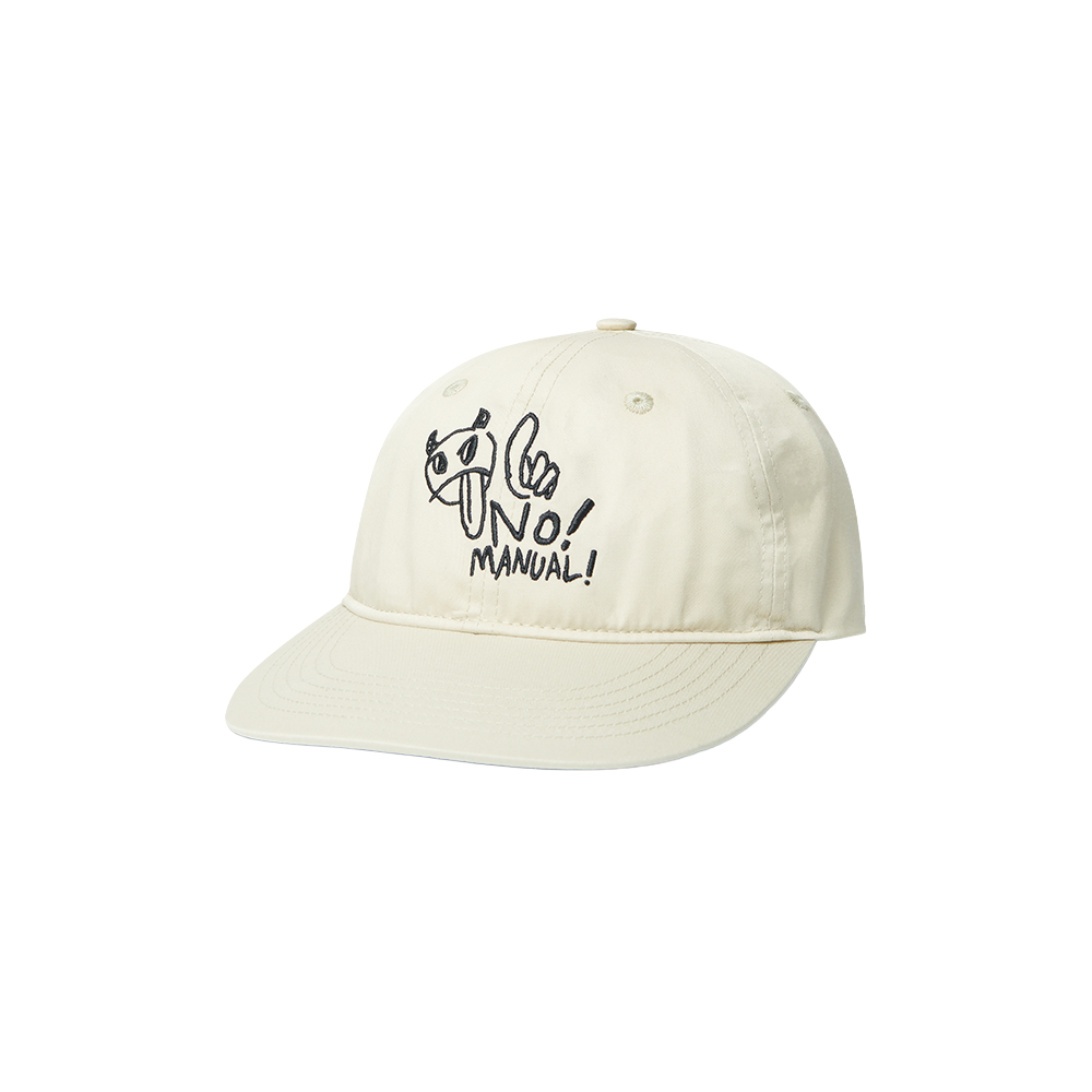 노매뉴얼 NM 데빌 볼캡 베이지(NOMANUAL NM Devil Ball Cap Beige)