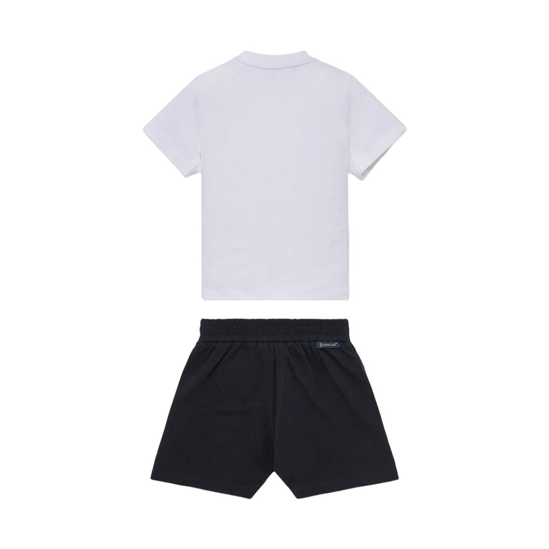 (키즈) 몽클레르 로고 코튼 세트 옵티컬 화이트 - 26SS((Kids) Moncler Logo Cotton Set Optical White - 26SS) - 2