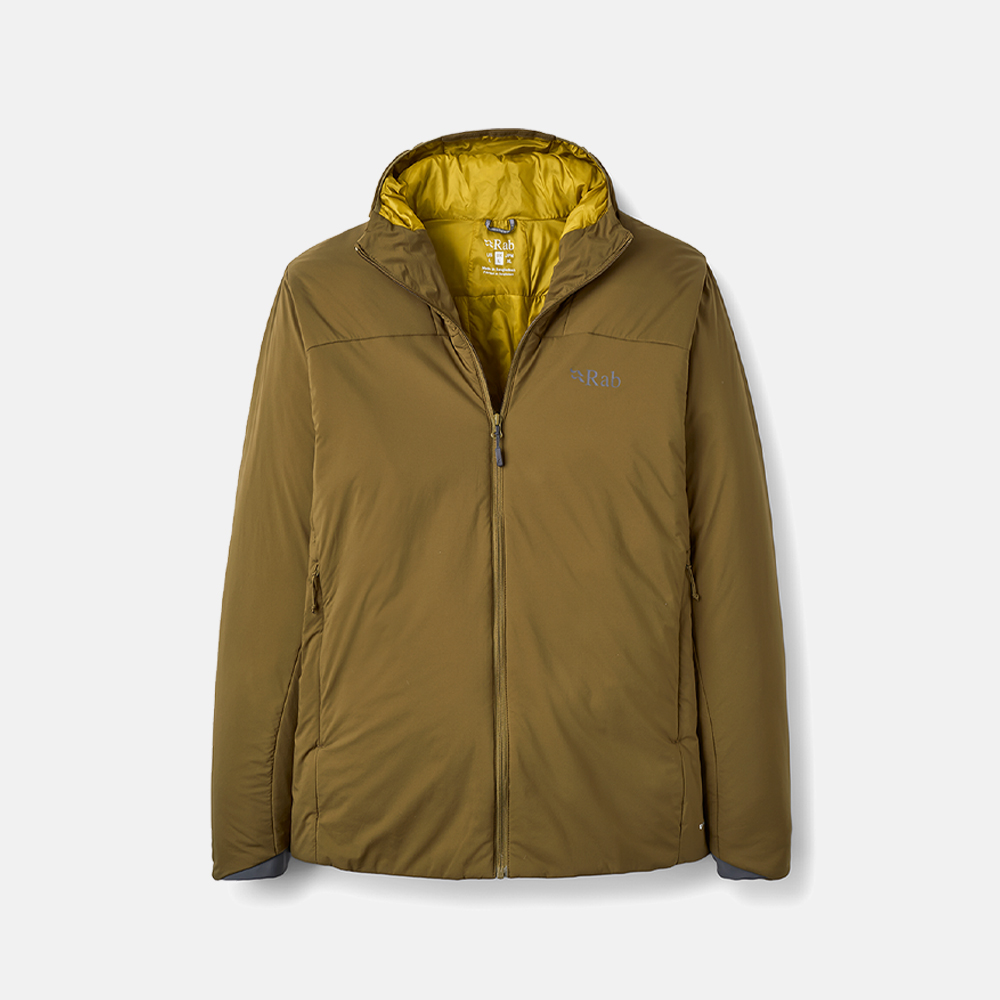 RABQIP170OAKSML Rab Xenair Alpine Light Jacket Oak