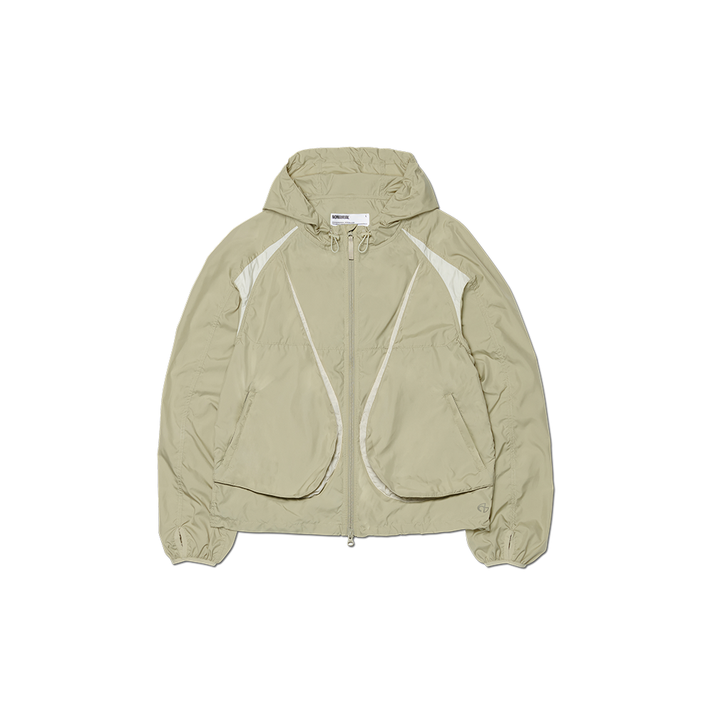 NMSS62WB04BEG NOMANUAL Light Slash Jacket Beige