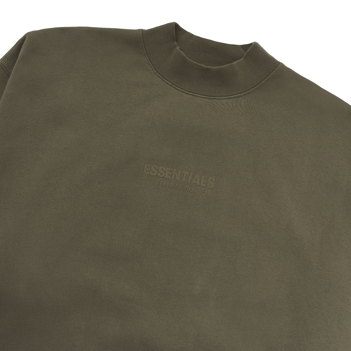 에센셜 릴렉스드 크루넥 스웨트셔츠 우드 - 22FW(Essentials Relaxed Crewneck Sweatshirt Wood - 22FW) - 3