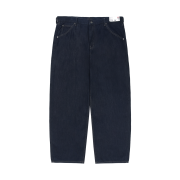 (W) Uniqlo Baggy Curve Jeans Navy - JP