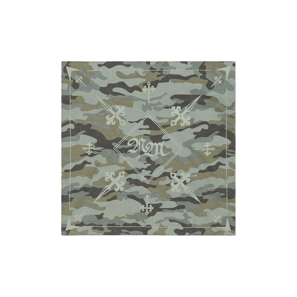 노매뉴얼 소드 카모 반다나(NOMANUAL Sword Camo Bandana)
