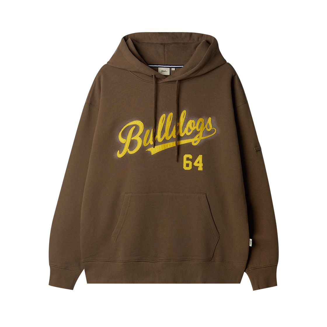 YGS1HD303ABR Yale Bulldogs Hoodie_Brown