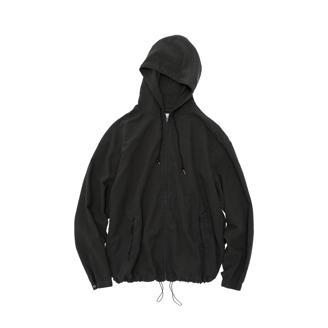 폴리테루 집 후디 파카 차콜(Polyteru Zip Hoodie Parka Charcoal)