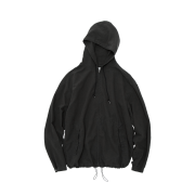 Polyteru Zip Hoodie Parka Charcoal