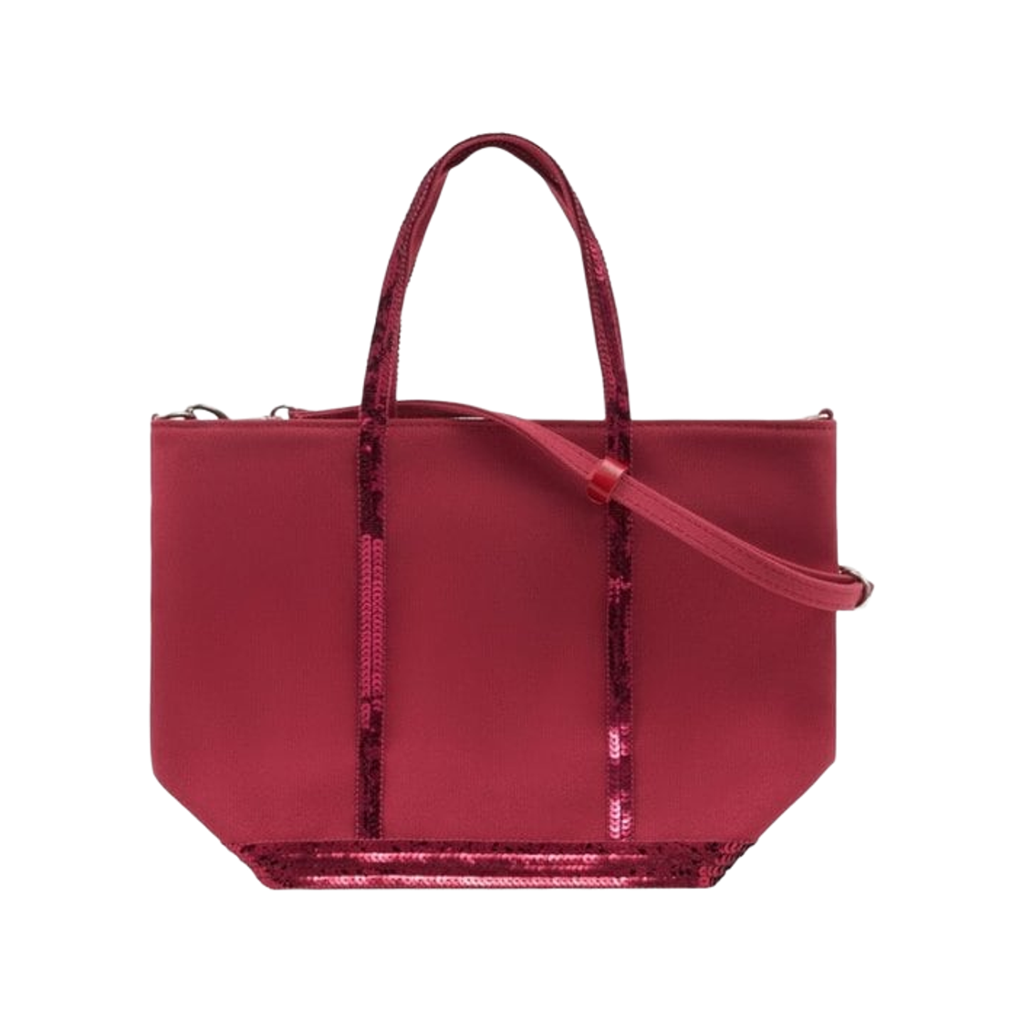 바네사 브루노 캔버스 S 카바스 토트 레드(Vanessa Bruno Canvas S Cabas Tote Red)