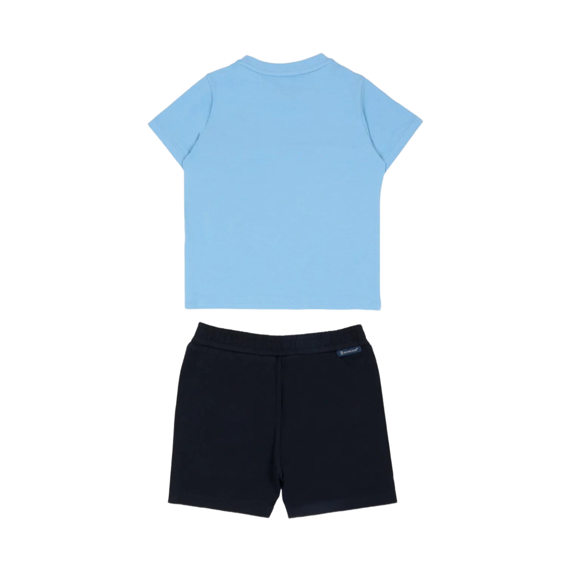(키즈) 몽클레르 로고 코튼 세트 다크 블루 - 26SS((Kids) Moncler Logo Cotton Set Dark Blue - 26SS) - 2