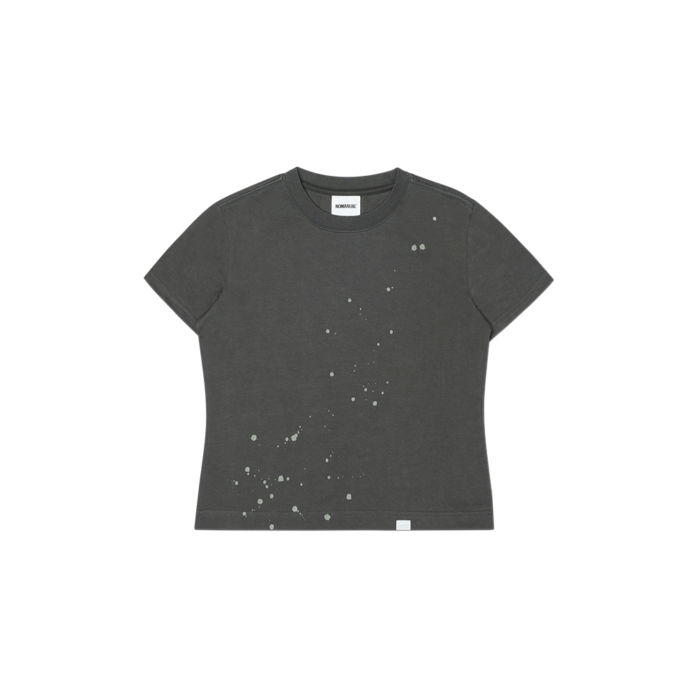 NMSS62TS47CHA (W) NOMANUAL NM Painted T-Shirt Charcoal