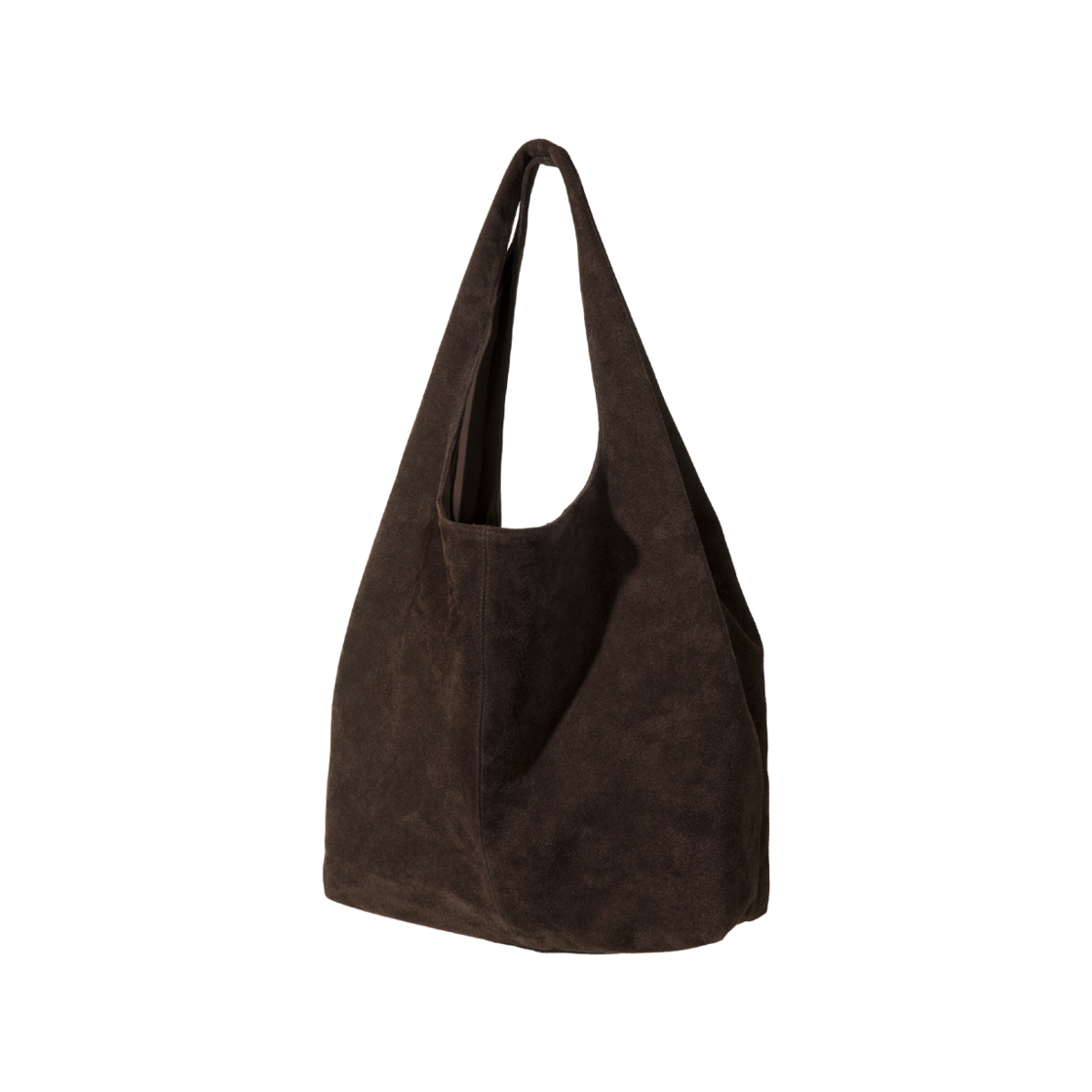 마지언타이틀 스웨이드 플로우백 브라운(MAZIUNTITLED Suede Flow Bag Brown)