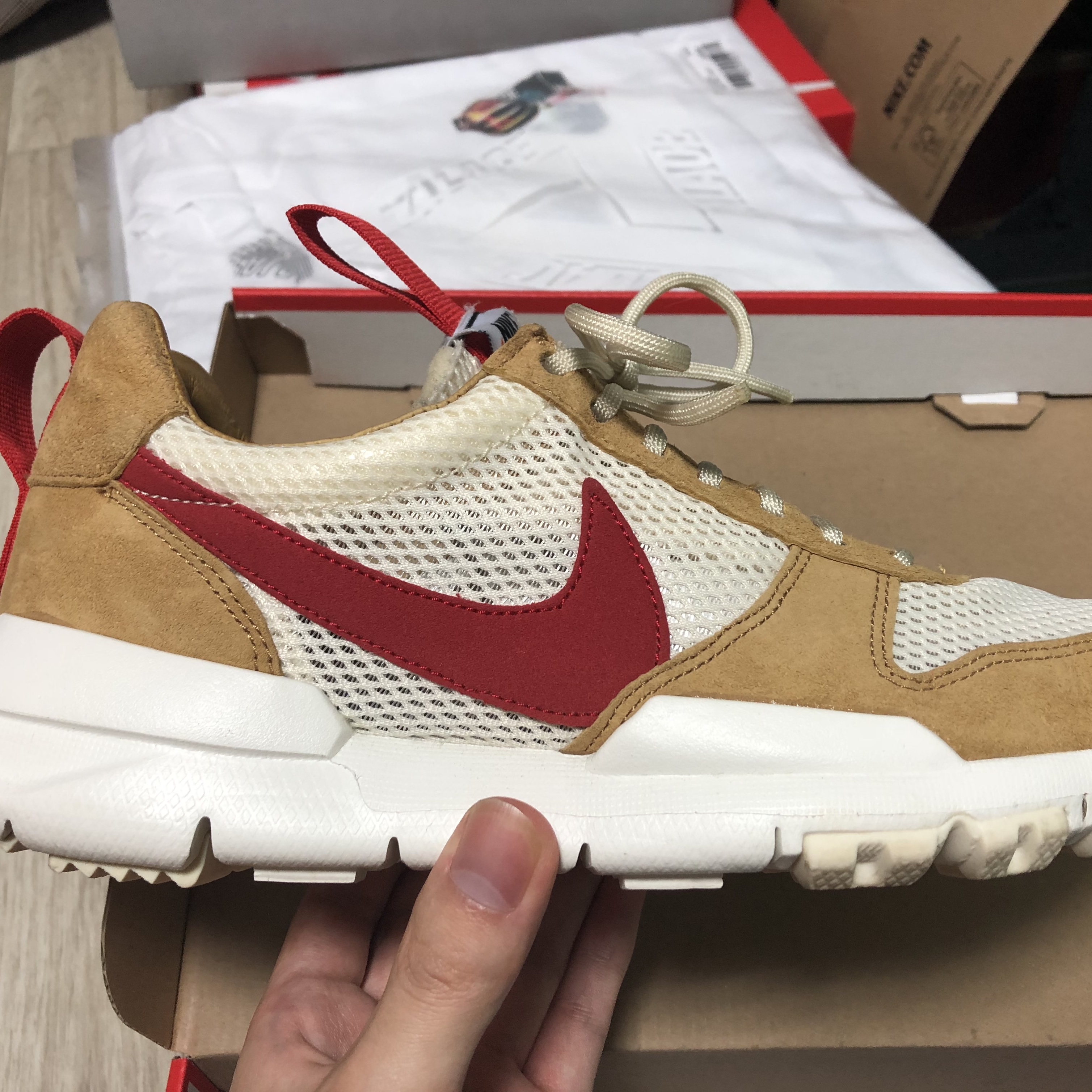Nike x Tom Sachs Mars Yard Shoe 2.0 Space Camp 착용 스타일