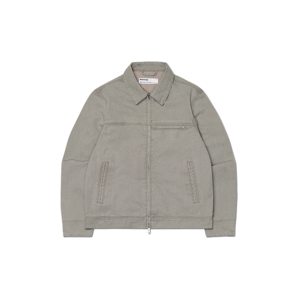NMSS62JK03WGY NOMANUAL E.S Washed Work Jacket Washed Gray