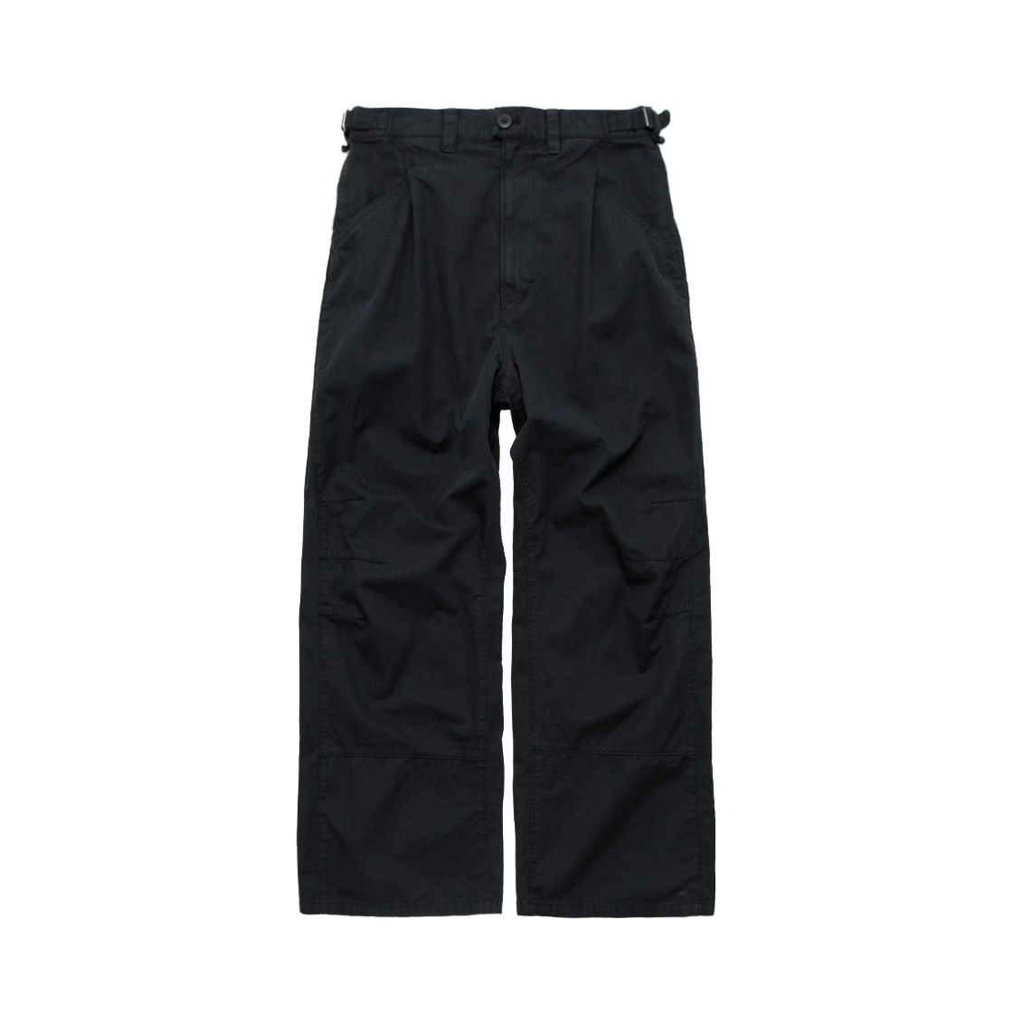 폴리테루 3 다트 치노 팬츠 1.3v 다크 차콜 네이비(Polyteru 3 Dart Chino Pants 1.3v Dark Charcoal Navy)