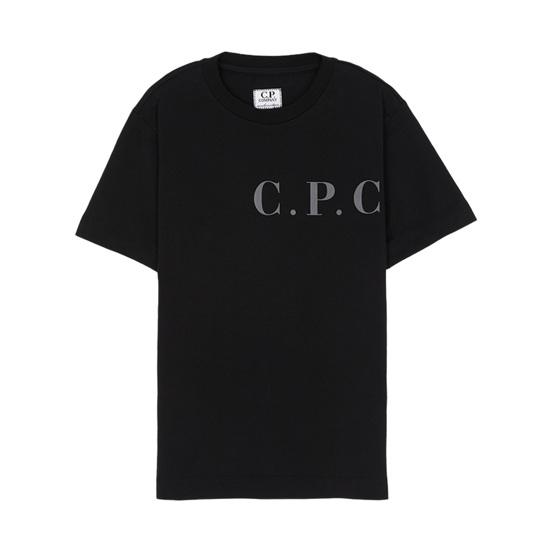 C5M00LLAA1760100 (Kids) C.P. Company Short Sleeve T-Shirt Black - 26SS