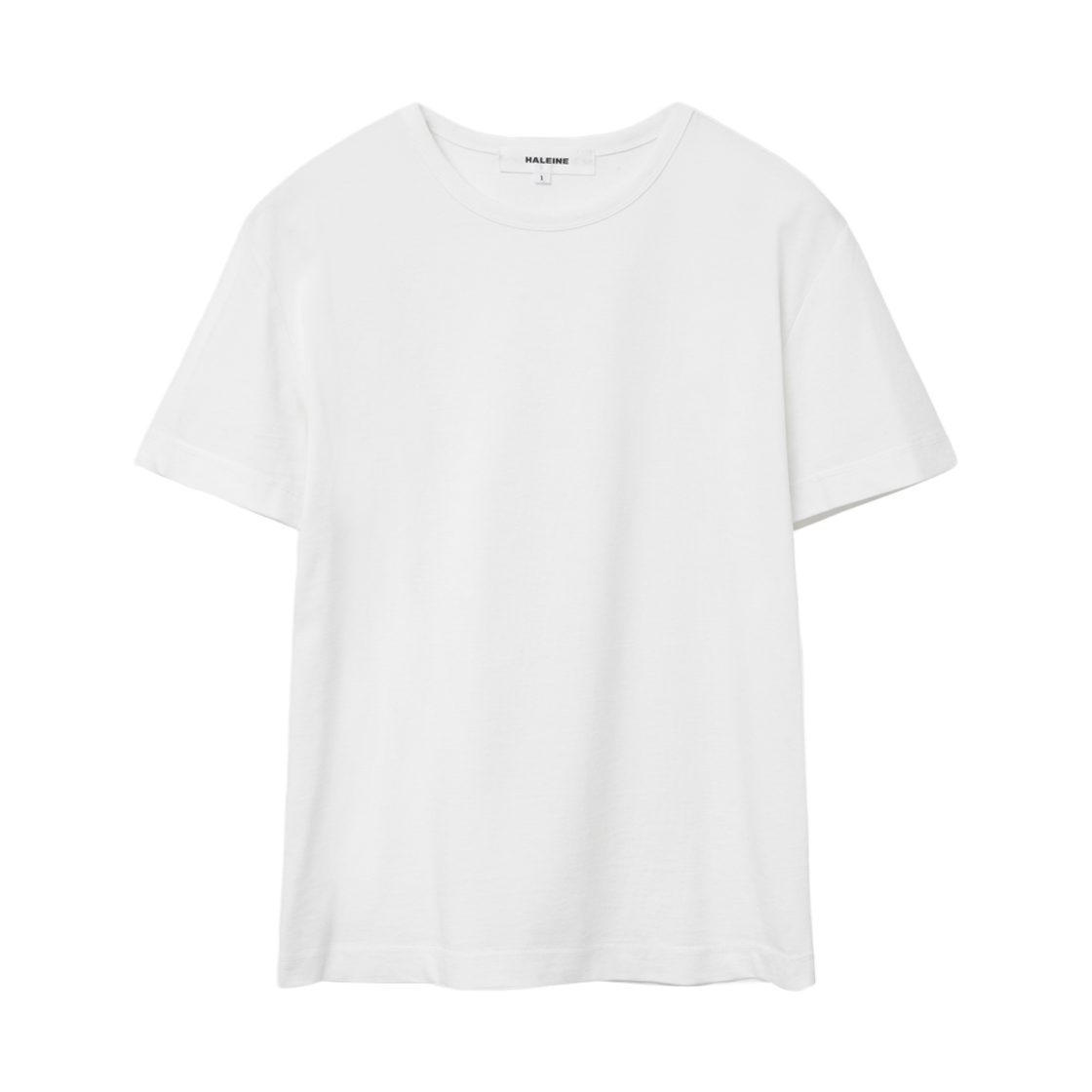 알렌느 크루넥 티셔츠 오프화이트(Haleine Slim Crew Neck T-Shirt Off-White (XT117))