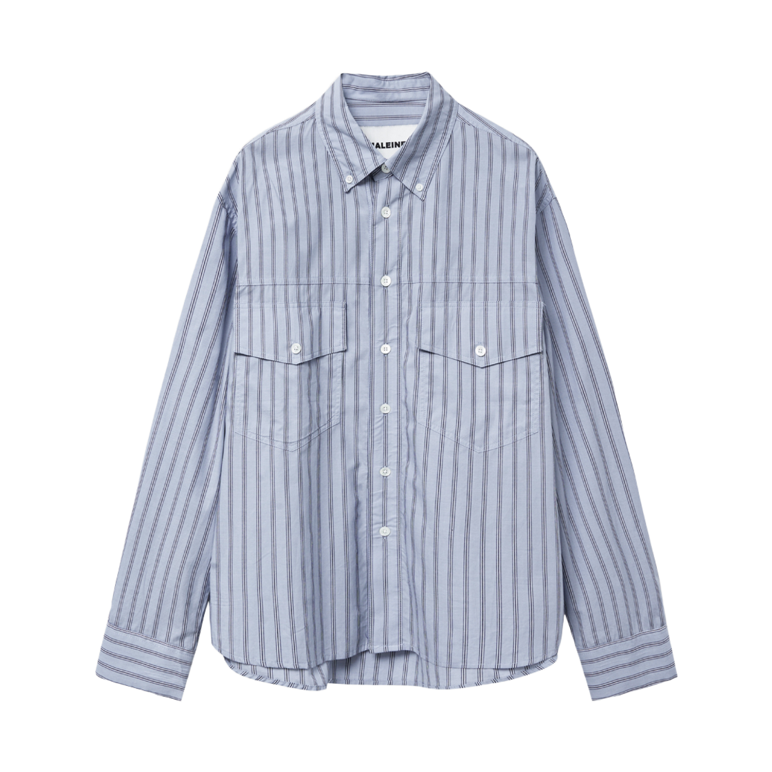알렌느 릴렉스 스트라이프 셔츠 블루(Haleine Relaxed Stripe Shirt Blue (XT103))
