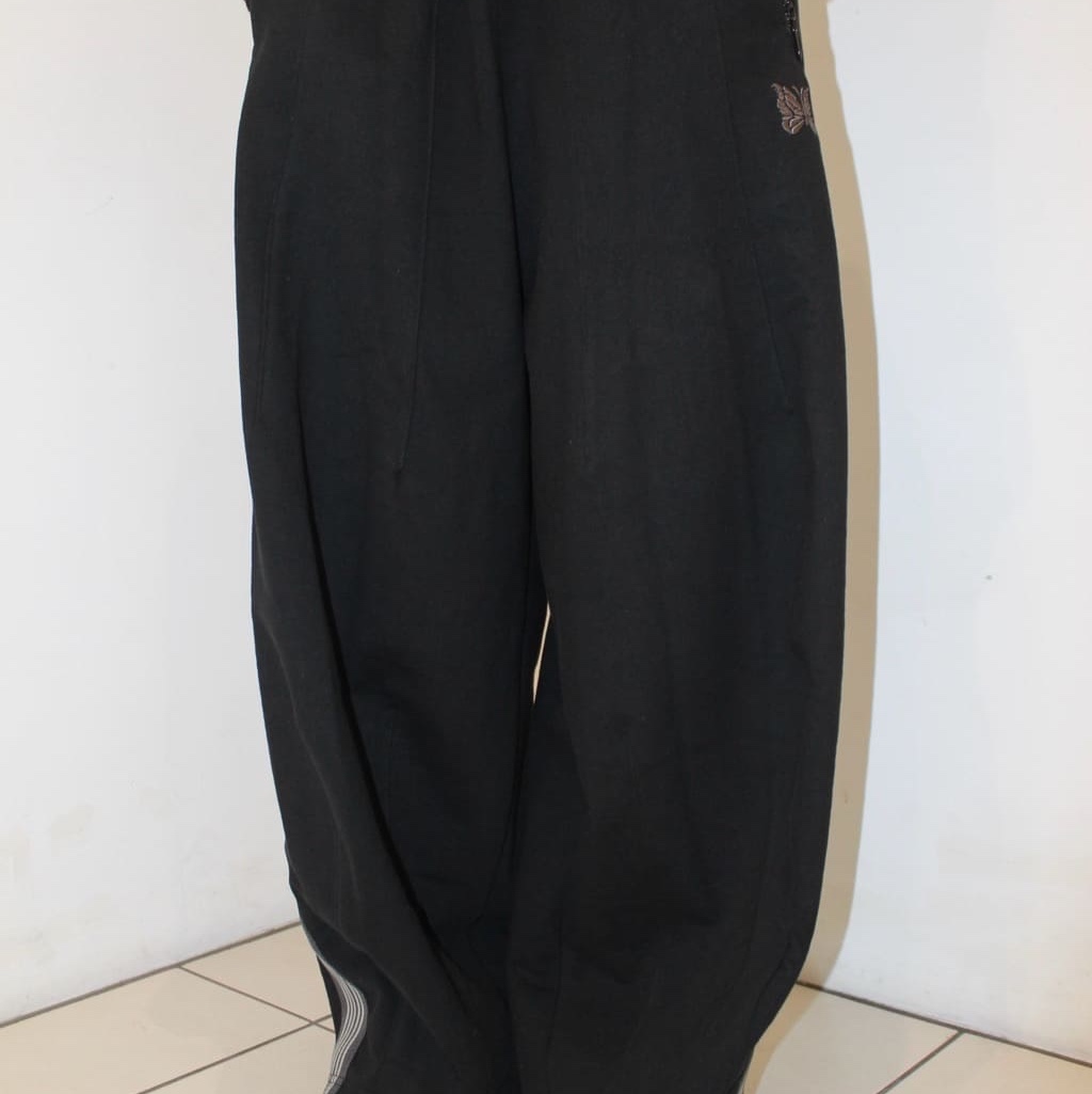 Needles x B'2nd H.D. Track Pants Cotton Jersey Black 착용 스타일 - 1