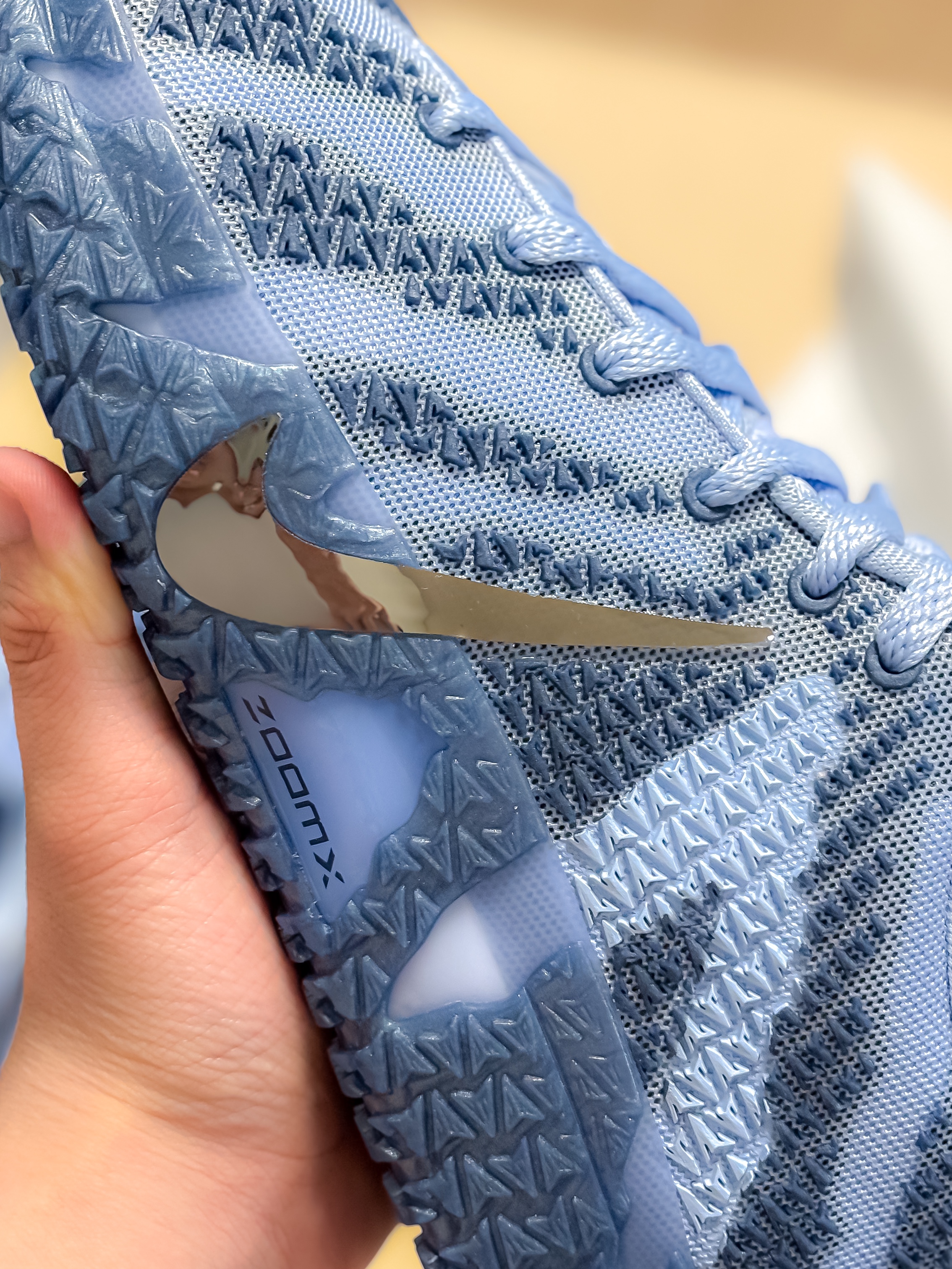 Nike Ja 3 EP Cobalt Bliss Metallic Silver 착용 스타일 - 2