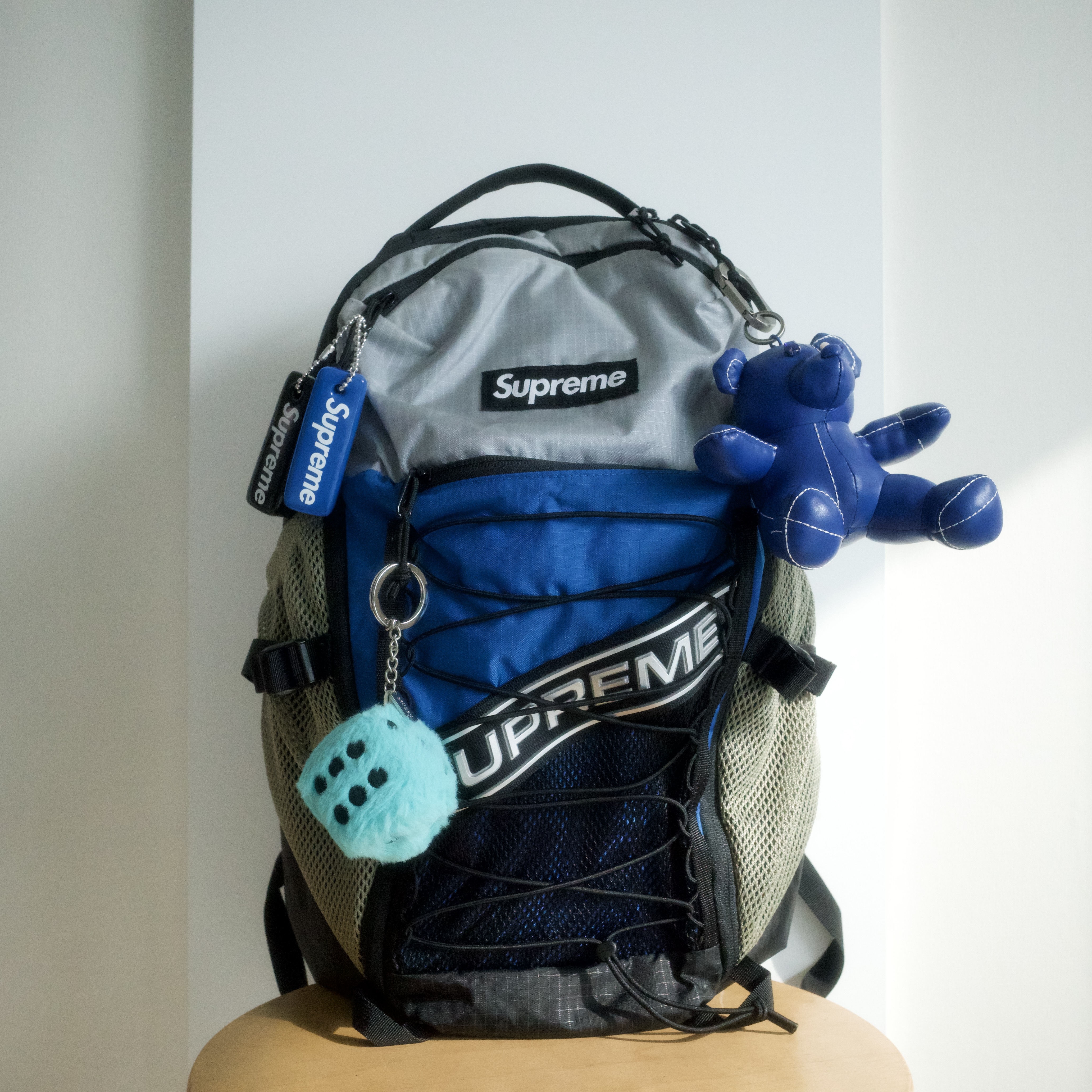 Supreme Backpack /Blue Grey FW23/リュック 【公式通販】