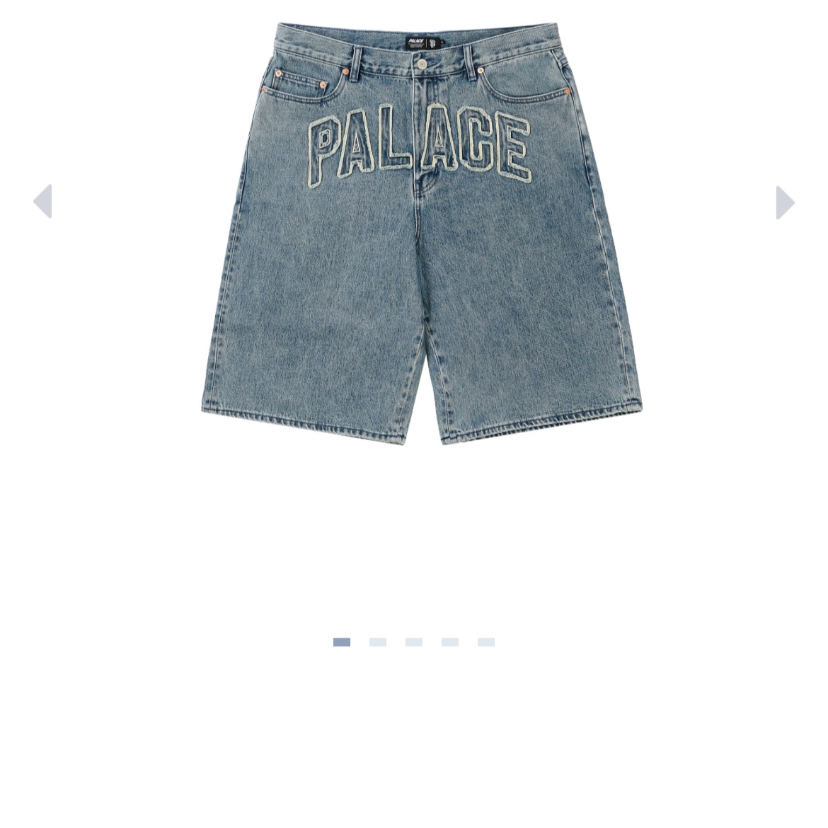 Palace x San Francisco Giants Denim Short Stone Wash - 26SS 착용 스타일
