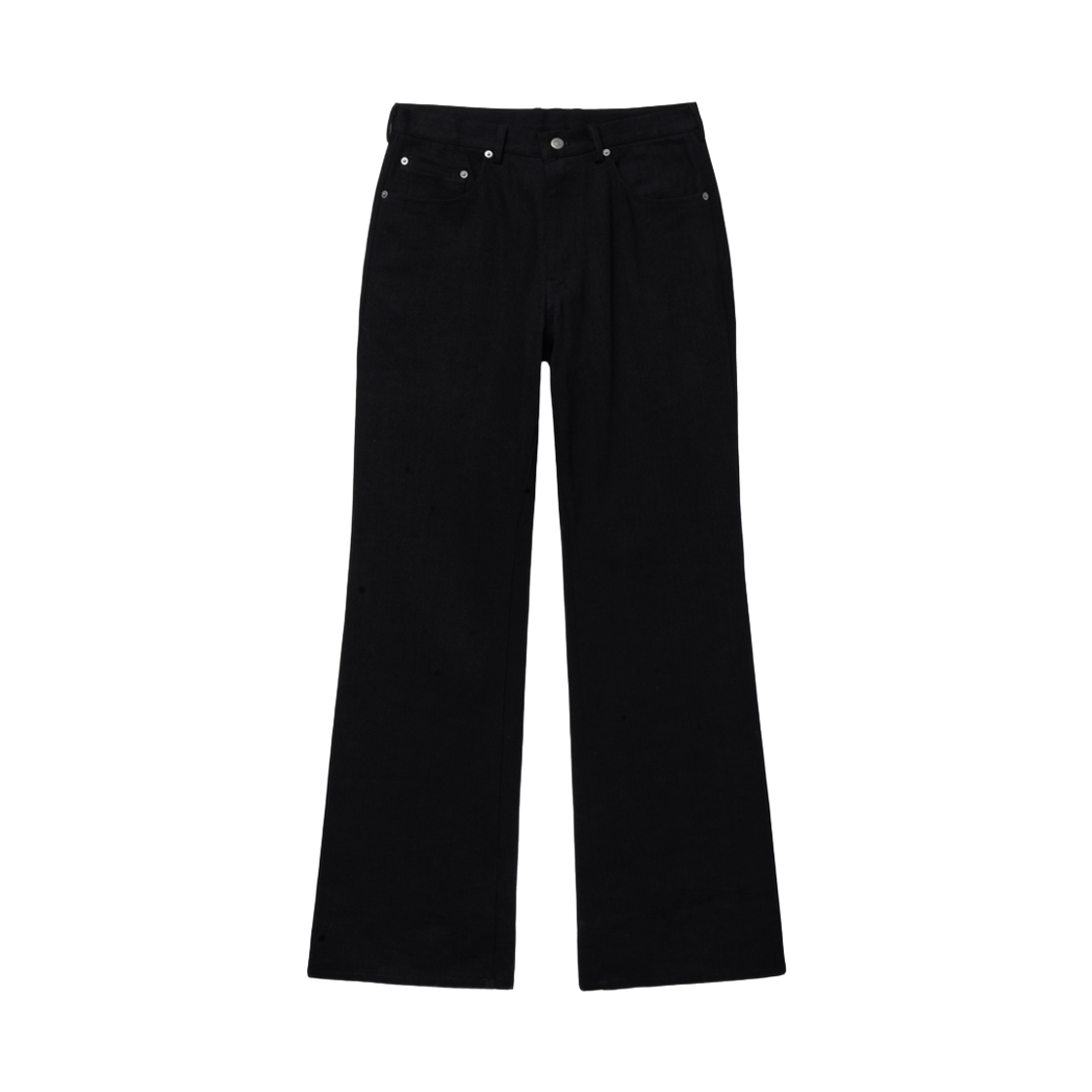 알렌느 데님 부츠컷 팬츠 블랙(Haleine Denim Bootcut Pants Black (XB106))