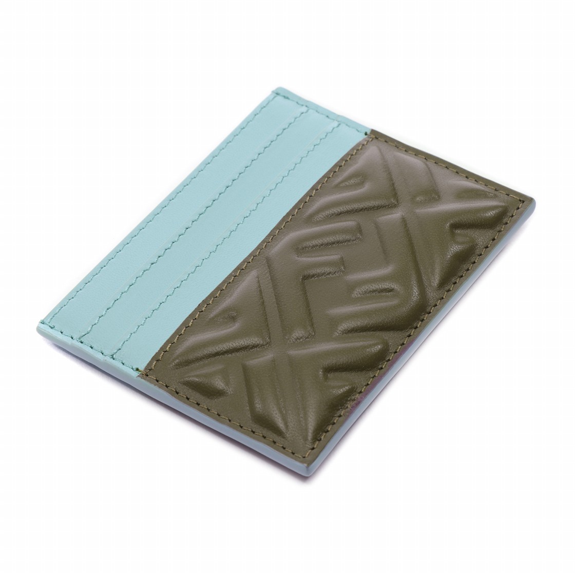 [25% 쿠폰] 펜디 바게트 카드 케이스 그린([25% 쿠폰] Fendi Baguette Card Case Green) - 5